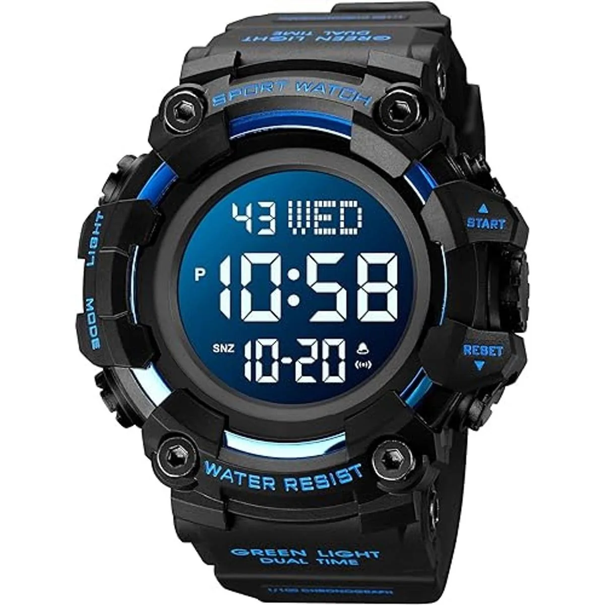 Gosasa Relojes militares deportivos para hombre con forma_1