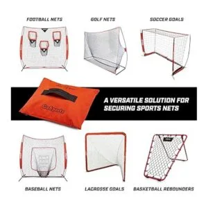 GoSports Juego de 4 bolsas de arena deportivas para redes_5