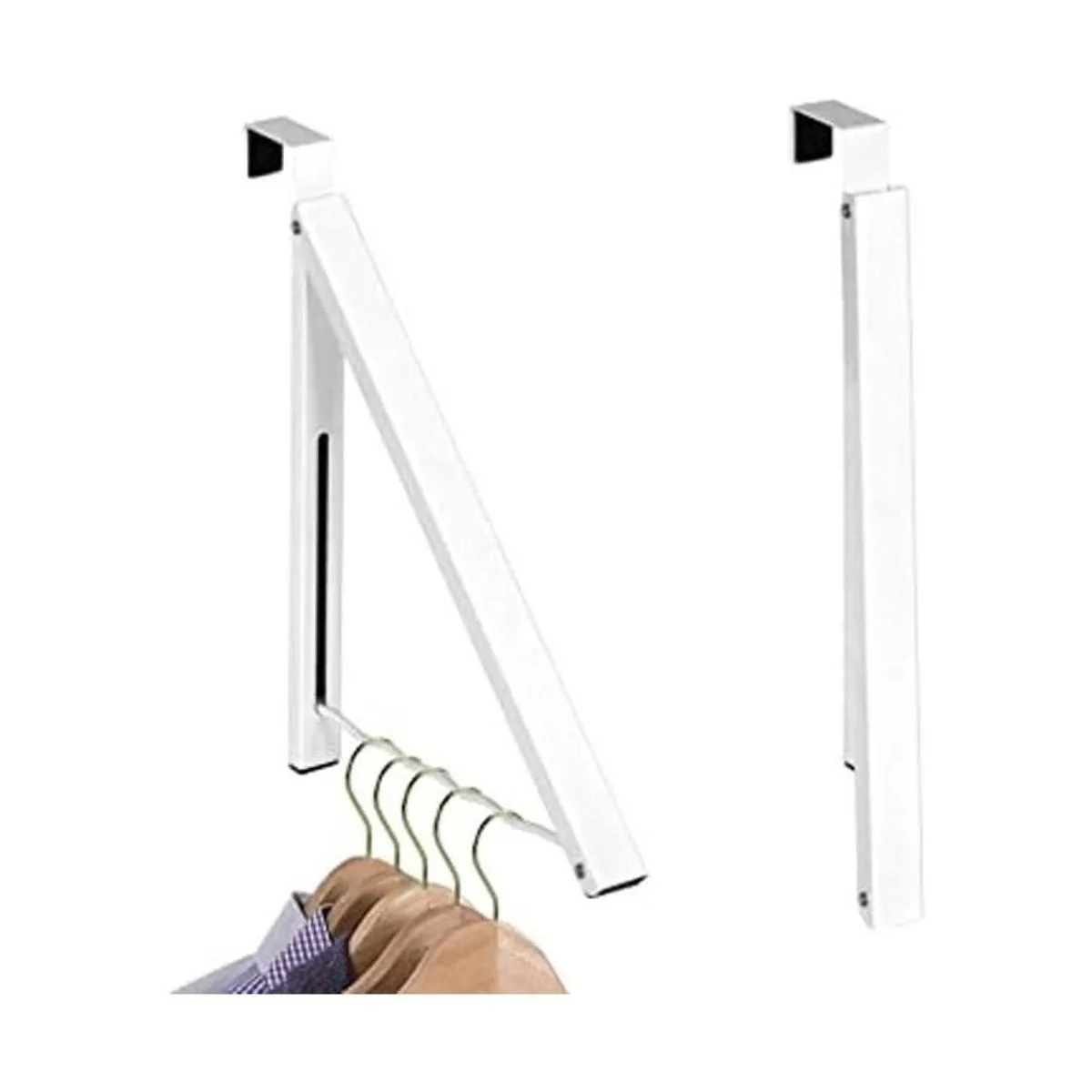 Colgador para colgar sobre la puerta organizador plegable_1