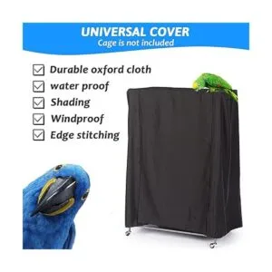 Fhiny Funda para jaula de pájaros resistente al agua_2