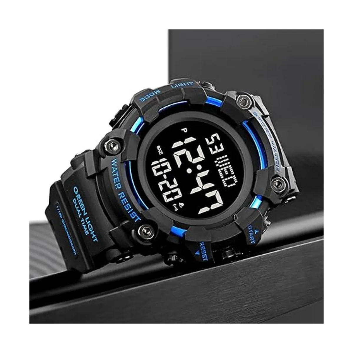 Gosasa Relojes militares deportivos para hombre con forma_7