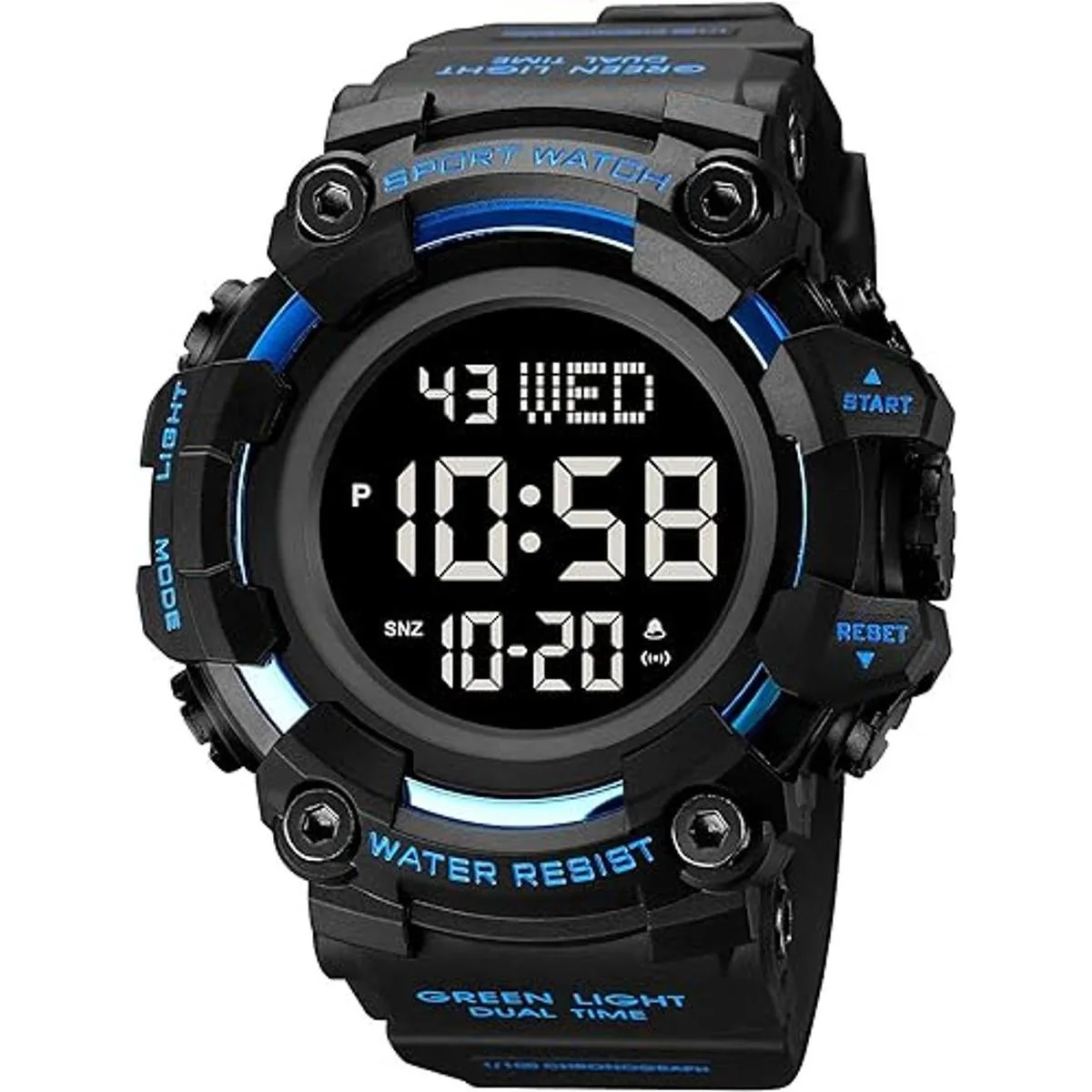 Gosasa Relojes militares deportivos para hombre con forma_2