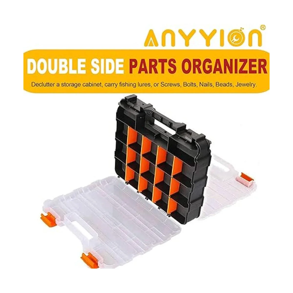 Anyyion Stalwart Organizador de piezas pequeñas_4