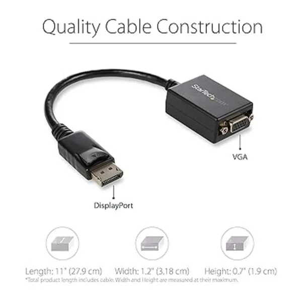 StarTech. com Adaptador DisplayPort a VGA Convertidor_3