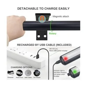 KANESIKI Luz de imagen inalámbrica alimentada por pilas_5