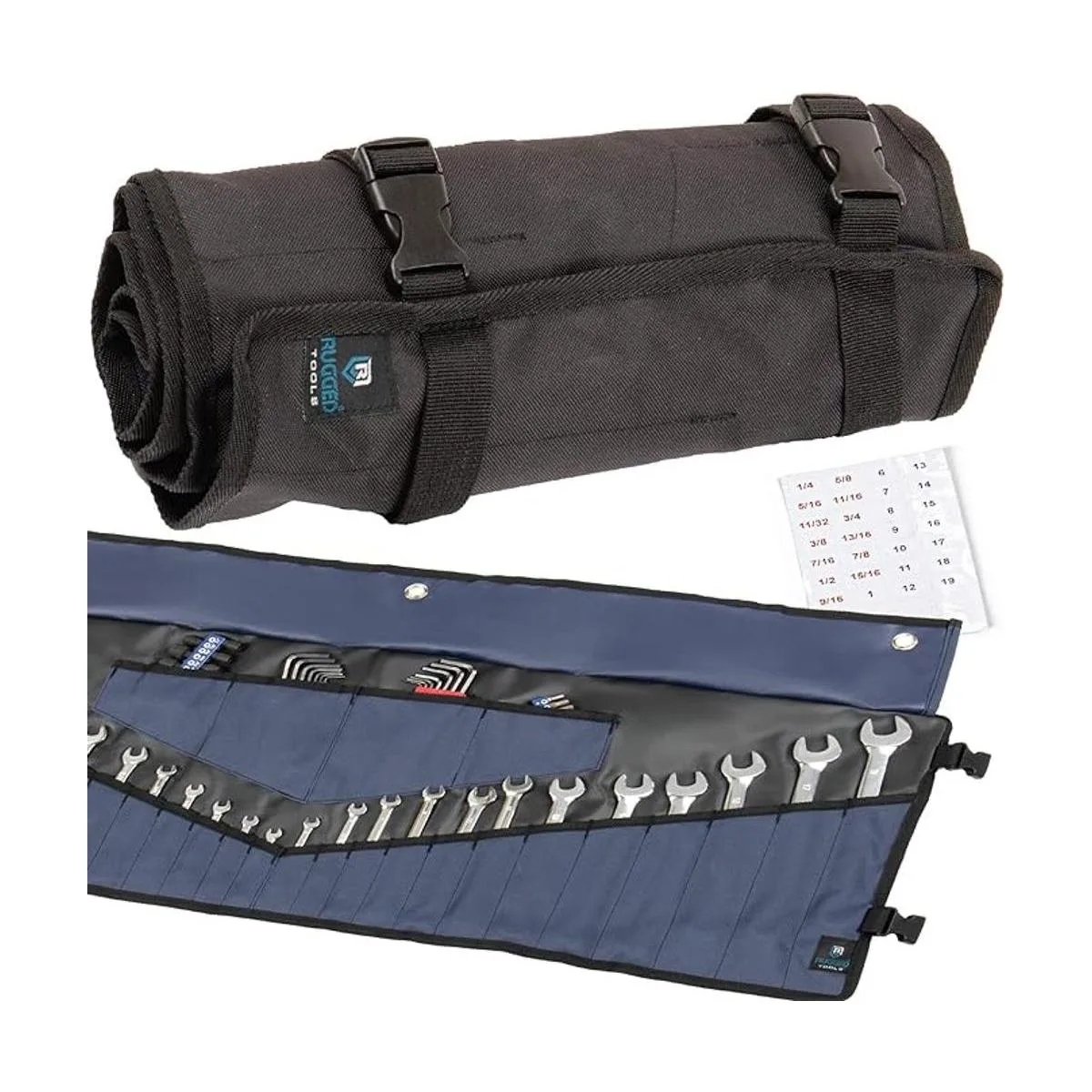 Rugged Tools Bolsa enrollable para llaves Organizador de_1
