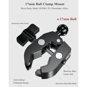 BRCOVAN Base de montaje de abrazadera de manillar de_2