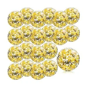 20 mini bolas de playa con purpurina de 8 pulgadas a_1