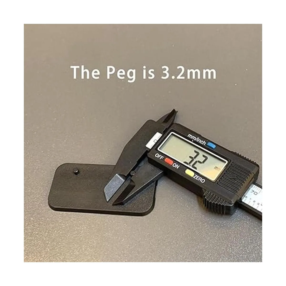 EBCO 50 bases de soporte de plástico negro de 1.260 in_5