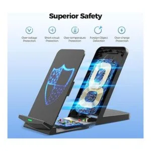 Paquete de 2 cargadores inalámbricos soporte de carga_6