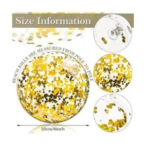 20 mini bolas de playa con purpurina de 8 pulgadas a_4