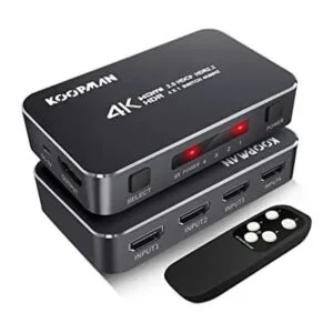 Koopman Interruptor HDMI 4K HDR 4 puertos 4K 60Hz HDMI_1
