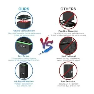 Ventilador de refrigeración mejorado para Xbox Series X_6