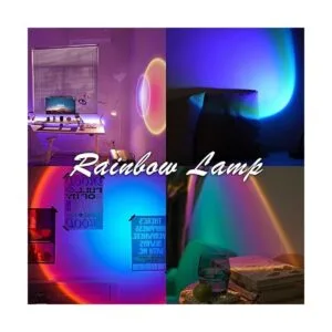 QUIGO Lámpara de puesta de sol lámpara de sol lámpara de_3