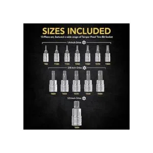 LEXIVON Juego de llaves Torx a prueba de manipulaciones_6