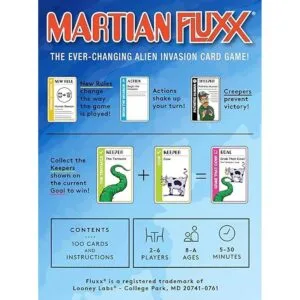 Martian Fluxx Un juego de cartas de Andrew Looney 26_3
