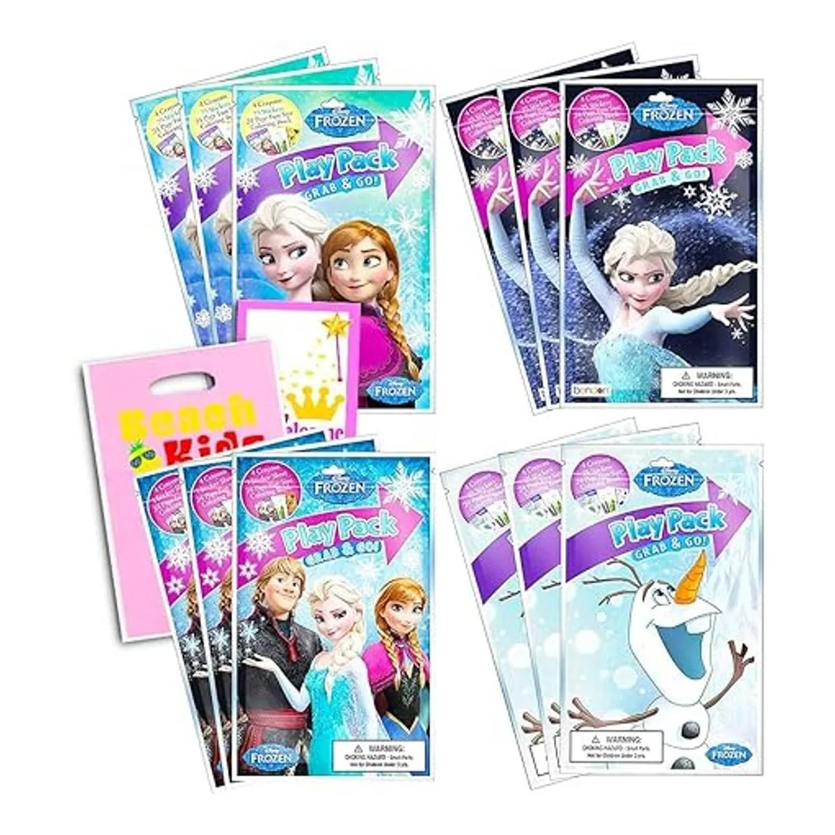 Paquete de 12 paquetes de Disney Frozen Grab Go Play_6
