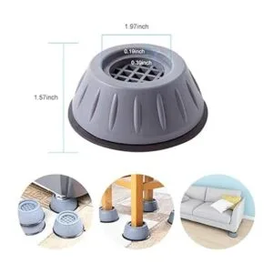 8 piezas de soporte para lavadora con cancelación de_6