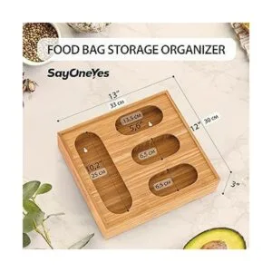 Sayoneyes Ziplock Organizador de bolsas para cajón_3
