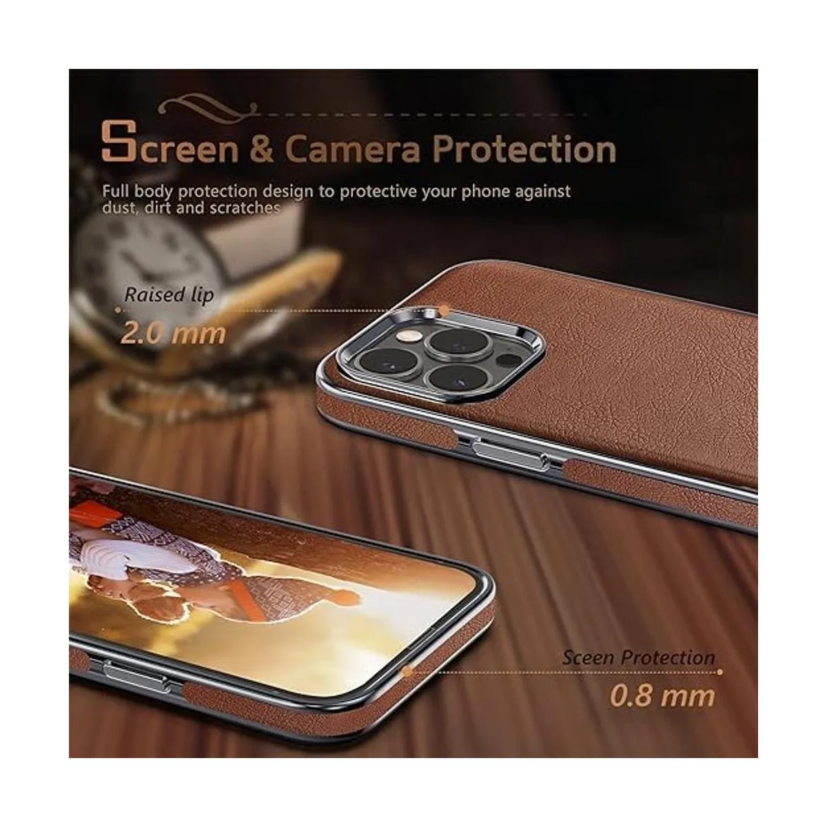 LOHASIC Funda para iPhone 14 Pro Max funda delgada de_4