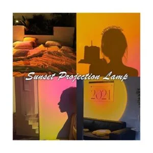 QUIGO Lámpara de puesta de sol lámpara de sol lámpara de_2