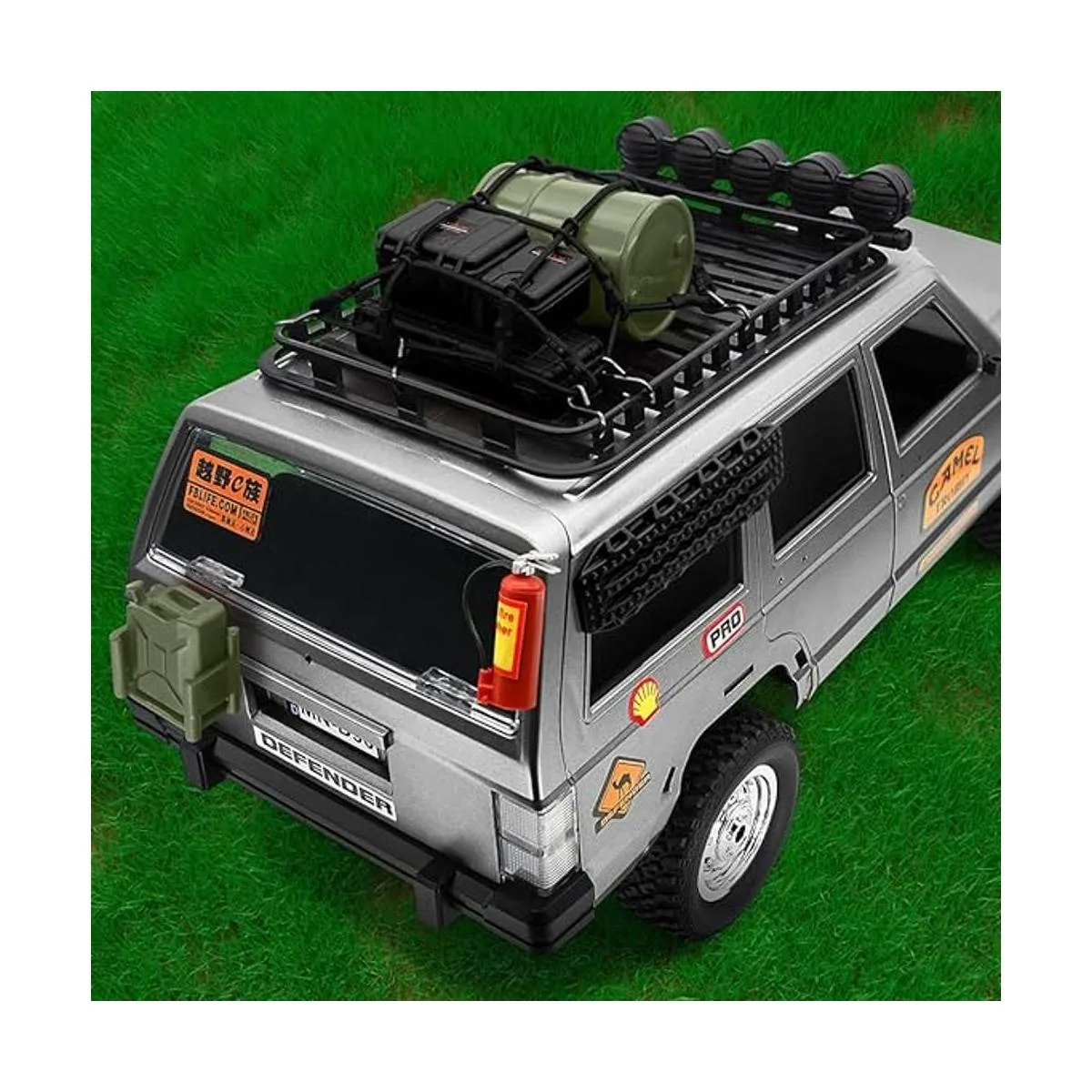 EPINON Accesorios para orugas RC de 124 para decoración_4