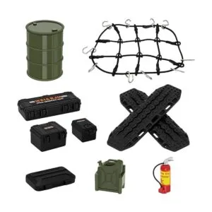 EPINON Accesorios para orugas RC de 124 para decoración_1