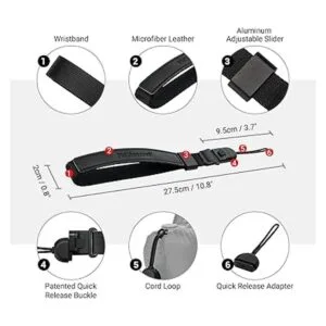 Accesorios de correa de mano para muñeca de cámara_5