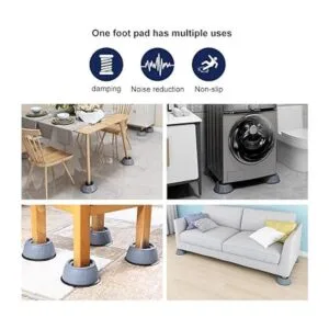 8 piezas de soporte para lavadora con cancelación de_5