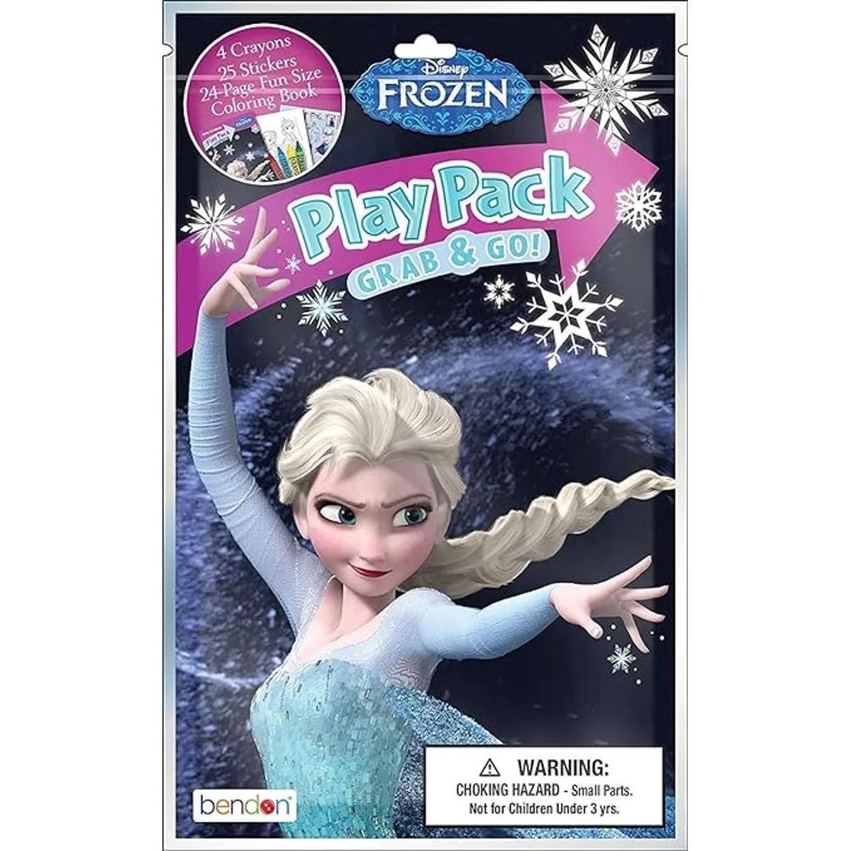Paquete de 12 paquetes de Disney Frozen Grab Go Play_3