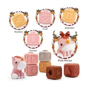 Nueplay 13 piezas de círculo de construcción y bloques_4