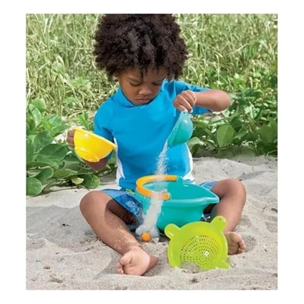 HABA Scooter de arena Juego de juguetes de playa de 4_6