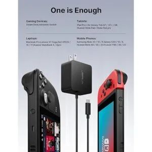 JSAUX Cargador de alimentación USBC de 45 W para cubierta_5