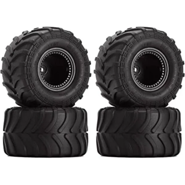 INJORA Monster Truck Juego de neumáticos negros para_1