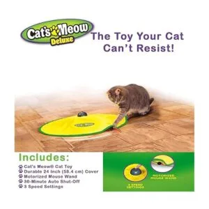 Cats Meow Juguete motorizado para gatos apagado_2