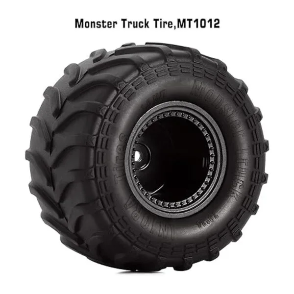 INJORA Monster Truck Juego de neumáticos negros para_2
