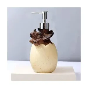 Lindo dispensador de loción de huevo de bebé de_2