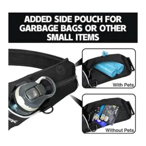 PYFK Cangurera de hidratación para correr con soporte_3