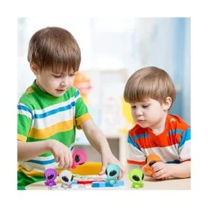 ArtCreativity Extraterrestres galácticos de goma juego de_4