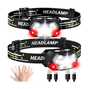 Lsnisni 9 luces LED recargables paquete de 2 2000_1