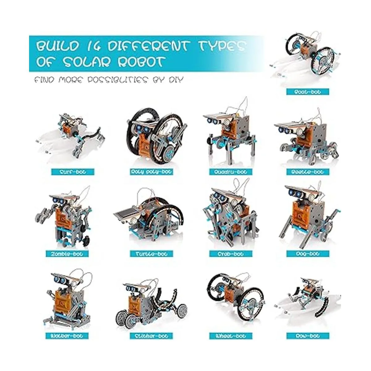 KIDWILL Robot solar juego para niños_2