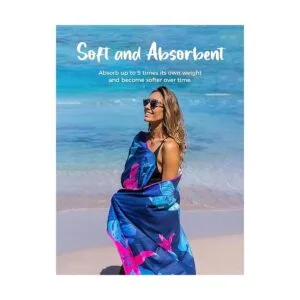 OCOOPA Toalla de playa de microfibra sin arena toalla de_2