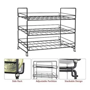 SUFAUY Organizador apilable para latas almacenamiento_5