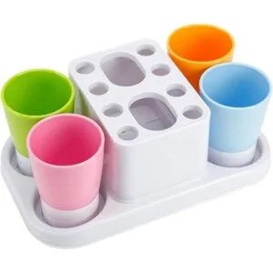 Eslite Soporte para cepillo de dientes y soporte_2