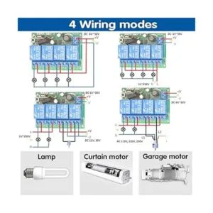 DieseRC Interruptor de control remoto inalámbrico DC de 12_5