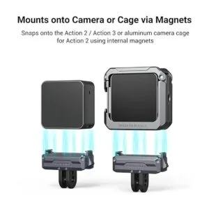 SmallRig Soporte de adaptador magnético para DJI Action 2_2