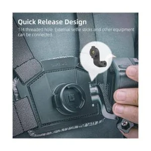 SUREWO Soporte de correa de pecho ajustable compatible con_2