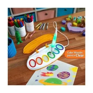 Crayola Color Wonder pincel mágico con luz suministros_4