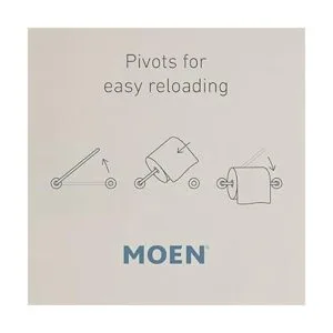Moen DN4408BN Vale Soporte de papel higiénico pivotante_5