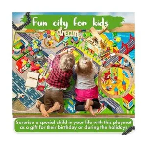 Alfombra para niños City Life 3D Playroom Rug 30 x 60_4